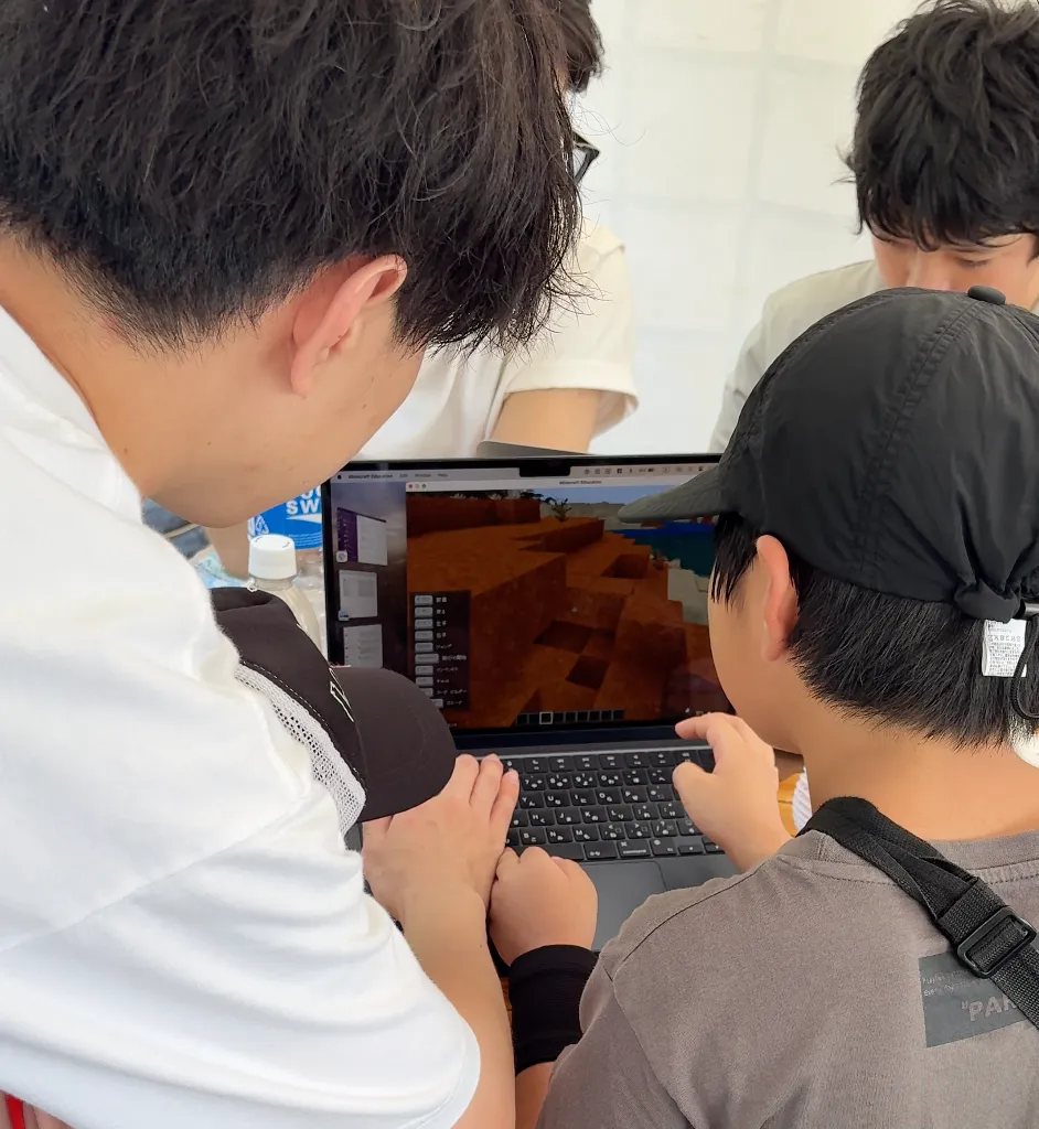 プログラミング教室での様子